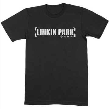 discontinued Men's Linkin Park Bracket Logo T-Shirt