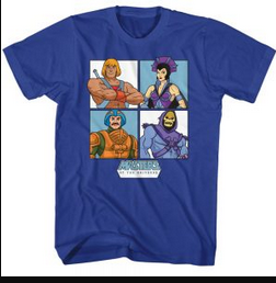 Men's Masters Of The Universe Character Square T-Shirt