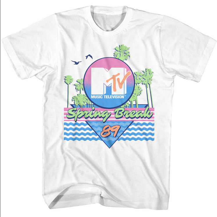 Men's MTV Spring Break '89 T-Shirt