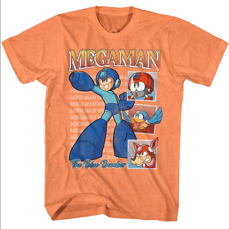 Men's Mega Man The Blue Bomber T-Shirt