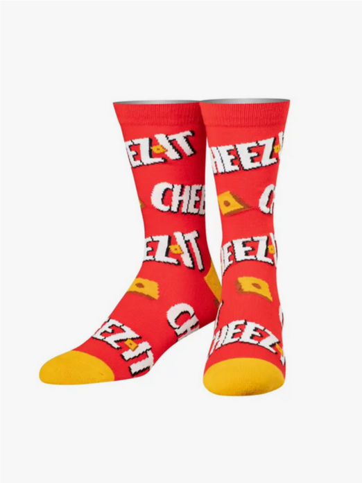 Men's Keep It Cheezy Crew Socks