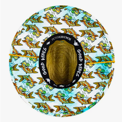 Badfish Straw Lifeguard Hat