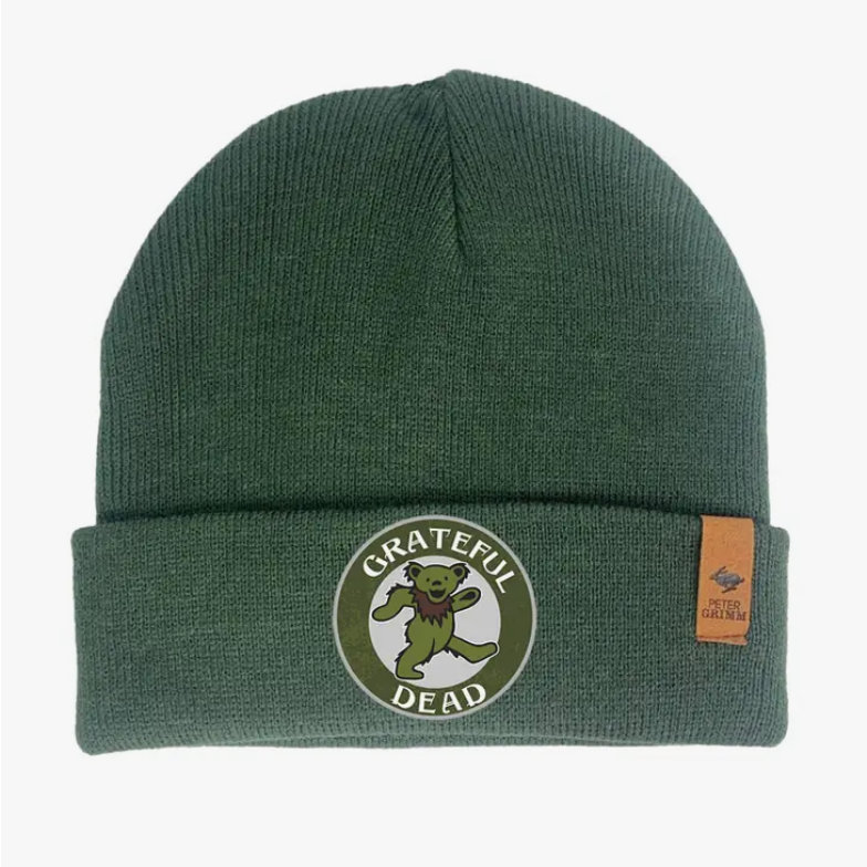 Grateful Dead River Knit Acrylic Beanie