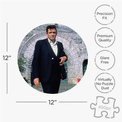 Johnny Cash Folsom Prison 450 Piece Picture Disc Jigsaw Puzz