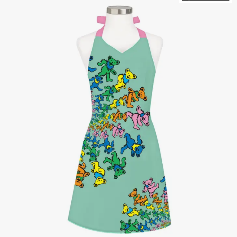 Grateful Dead Dancing Bears Apron