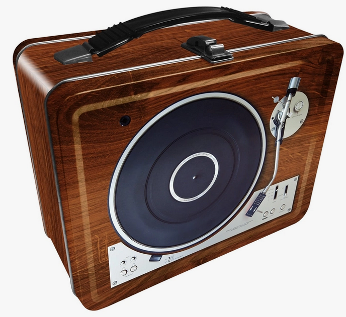 Turntable Record Player Lunchbox