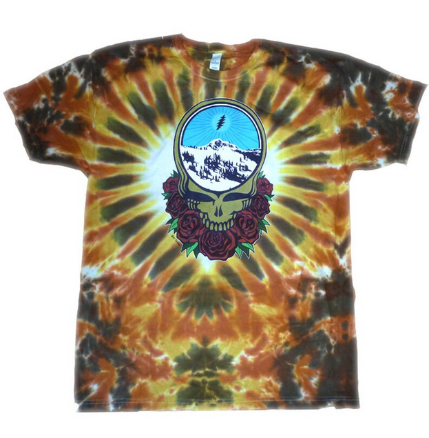 Men's Grateful Dead Mountain Bolt Tie-Dye T-Shirt