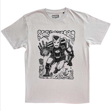 Men's Marvel Comics Ironman Sketch T-Shirt