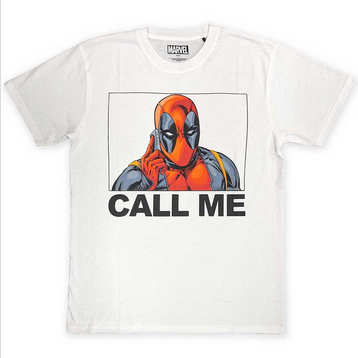 Men's Marvel Comics Deadpool 'Call Me' T-Shirt