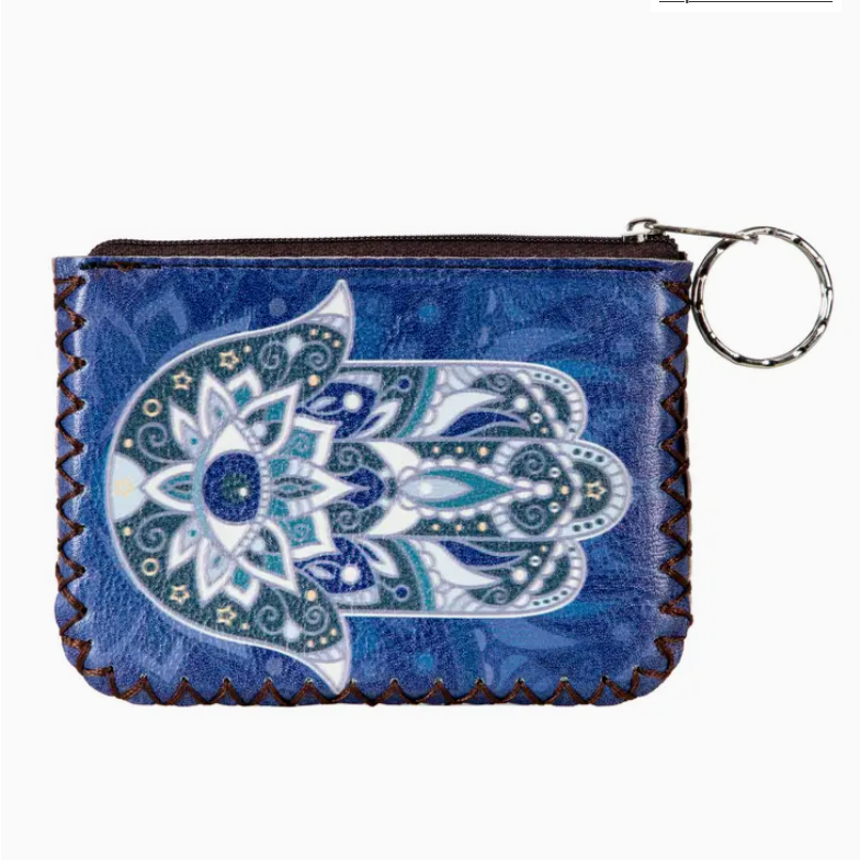 Fatima Palm Printed Coin Purse
