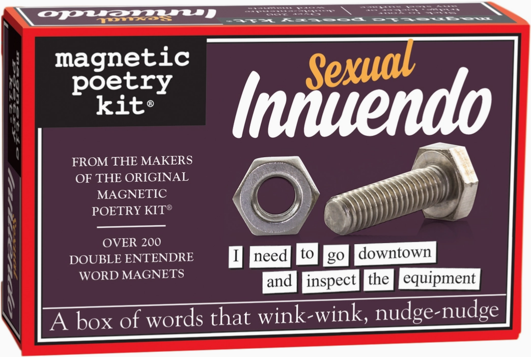 Magnetic Poetry Kit: Sexual Innuendo Edition