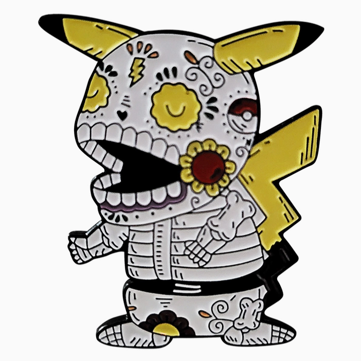 Dia De Los Muertos Skeleton Hat Pins