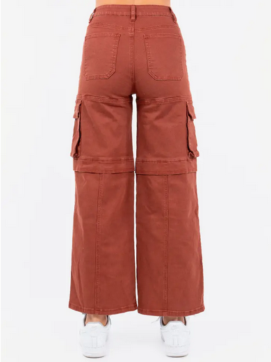 Women's Super Wide Leg Denim Pants