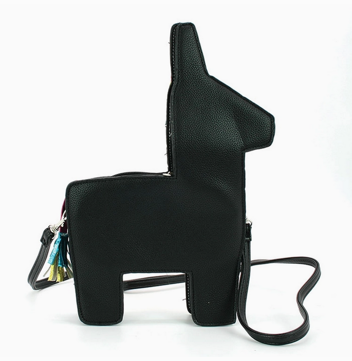 Metallic Pinata Crossbody Bag in Vinyl