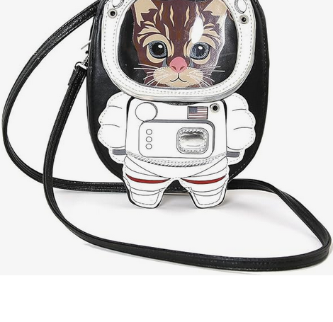 Astronaut Cat Crossbody Bag