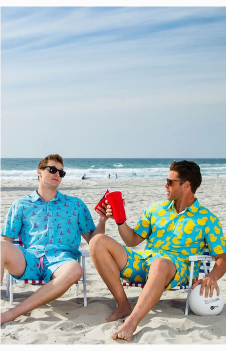 Men's Rubber Ducky Hawaiian Shirt