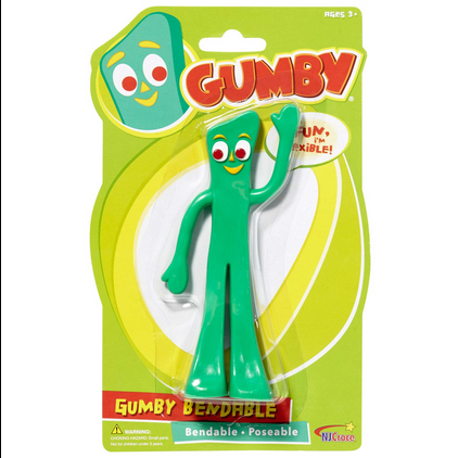 Flexible Gumby Toy