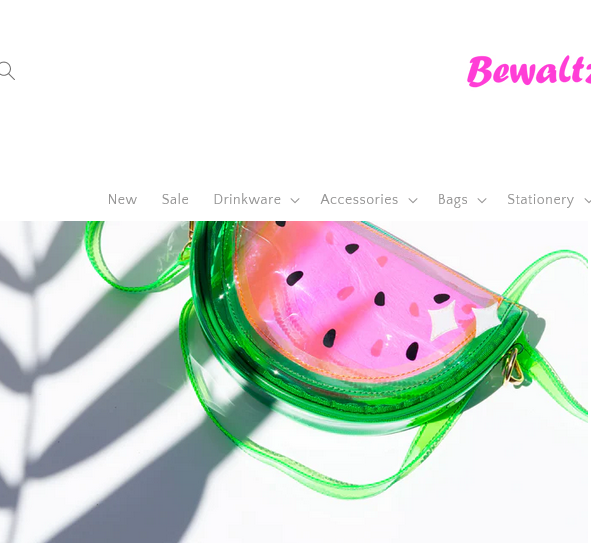 Clear Jelly Watermelon Slice Handbag