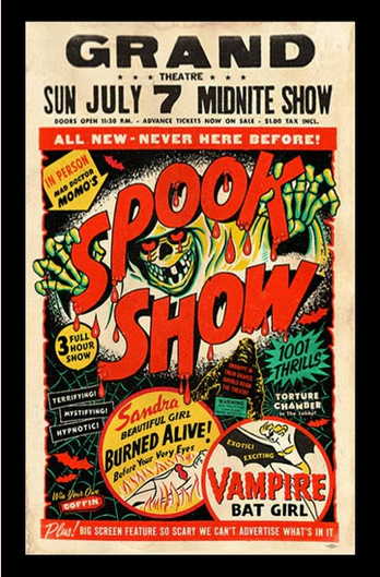 Spook Show Poster