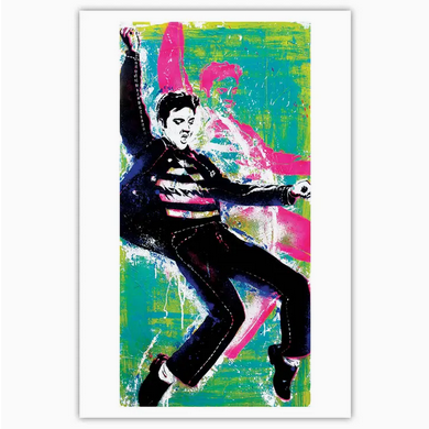Elvis Presley Sara Bowersock Signed Art Print