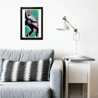Elvis Presley Sara Bowersock Signed Art Print