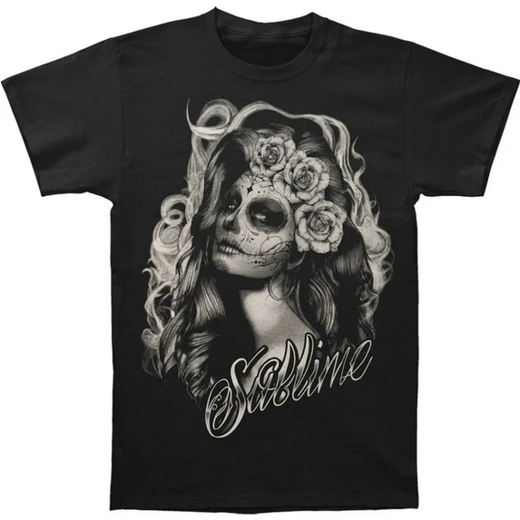 Men's Sublime Sugar Skull Princess T-Shirt