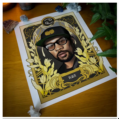 Zodiac Portrait Art Prints