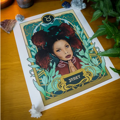 Zodiac Portrait Art Prints