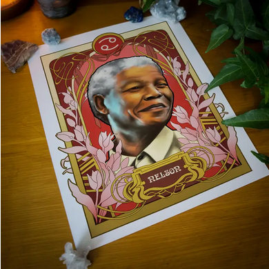 Zodiac Portrait Art Prints