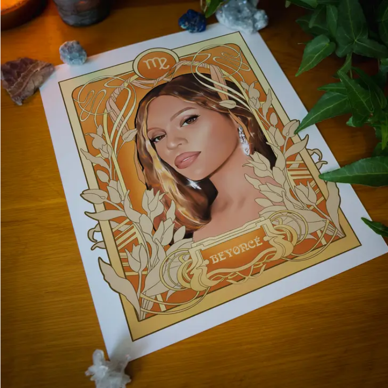 Zodiac Portrait Art Prints