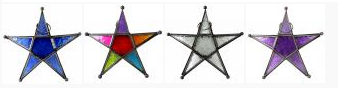 Hanging Star Candle Holder