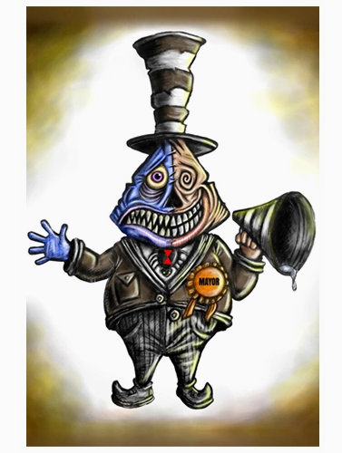 The Mayor Art Print