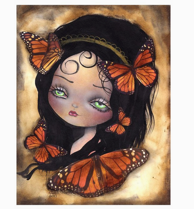 Monarcha Art Print