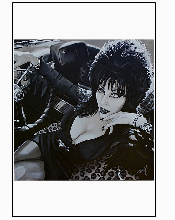 Mistress Of The Dark Art Print