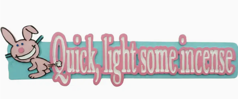 Happy Bunny Incense Holder