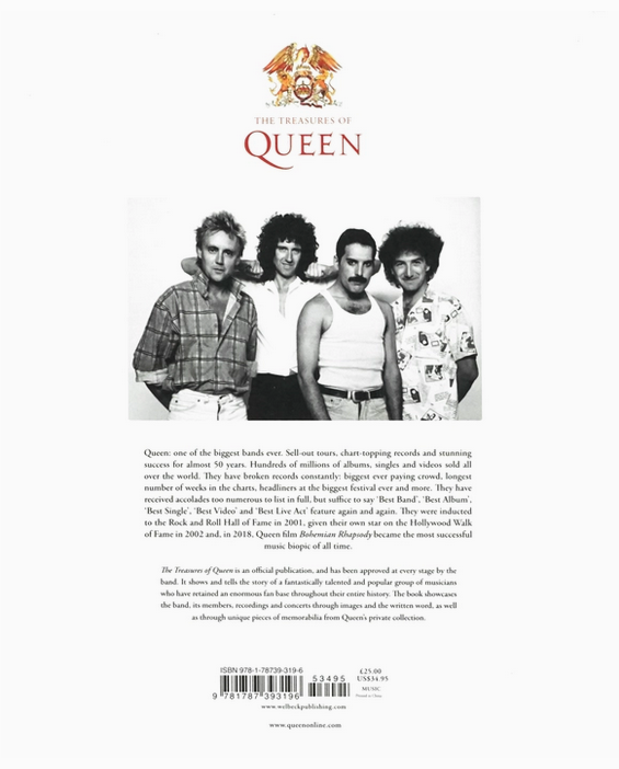 Treasures Of Queen Hardcover Book