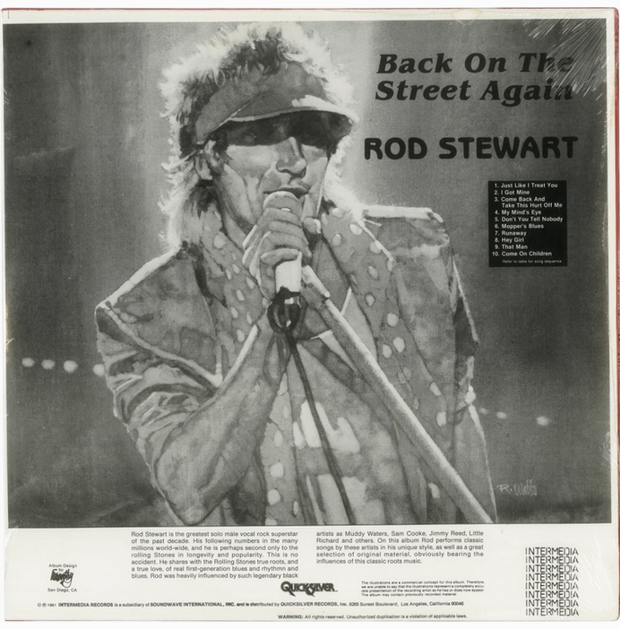 Rod Stewart-Back On The Street Again Vinyl