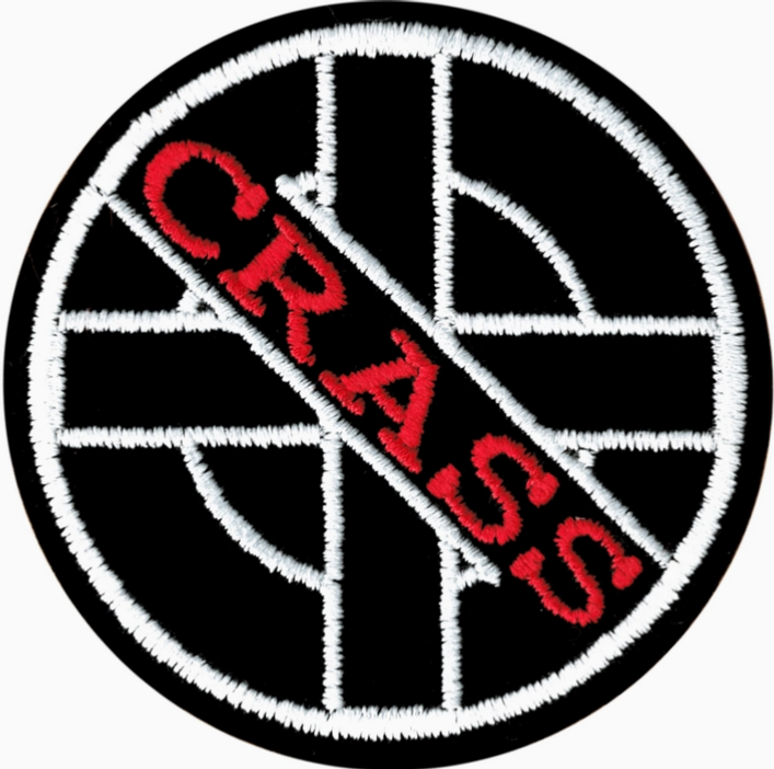 Crass Icons Of Authority Logo Patch