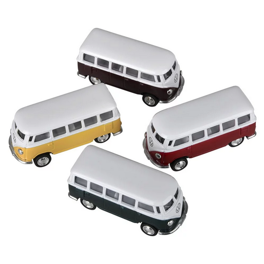 1962 Classic VW Pull-Back Bus Toy