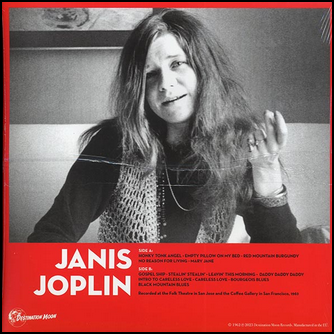 Janis Joplin - Little Girl Blue Colored Vinyl (Clear)