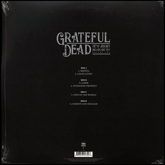 Grateful Dead - New Jersey Broadcast 1977 Vol. 2 Vinyl LP
