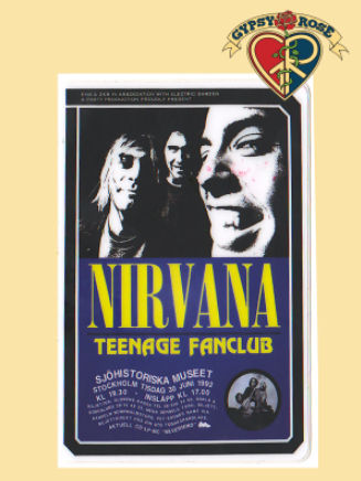 Nirvana Teenage Fanclub Sticker