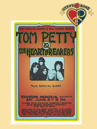 Tom Petty Stanford Memorial Sticker