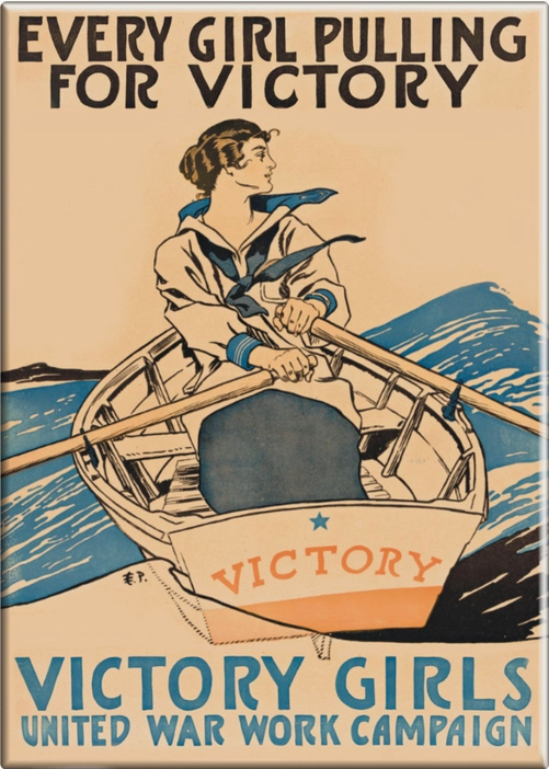War Poster Magnet