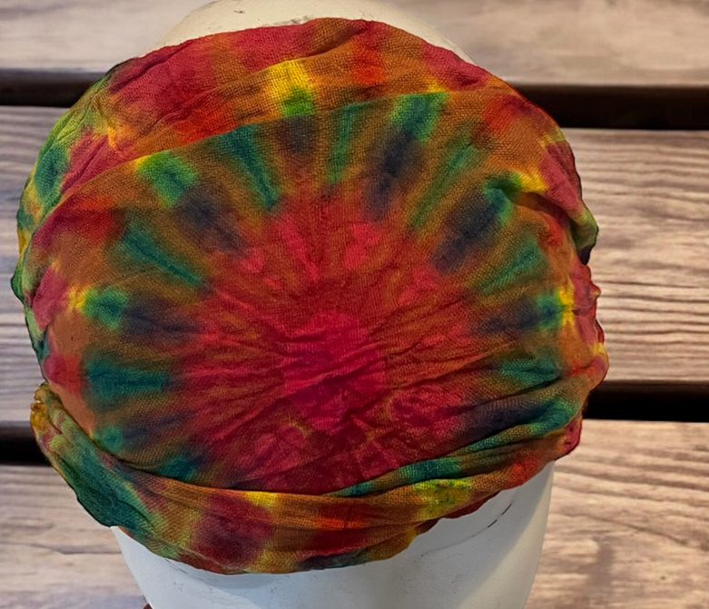 100% Cotton Tie Dye Headbands