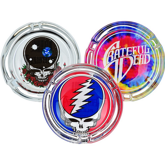 Grateful Dead Pulsar Glass Ashtray
