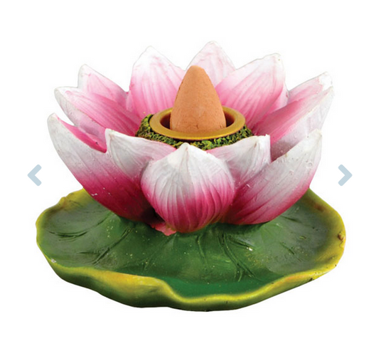 Lotus Flower Backflow Cone Burner