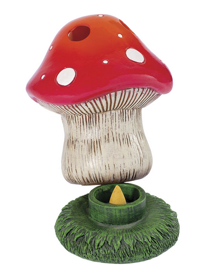 Mushroom Tower Cone Incense Burner