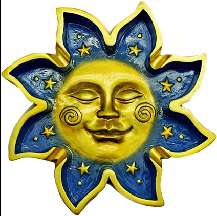 Sunny Satisfaction Hand Painted Ashtray