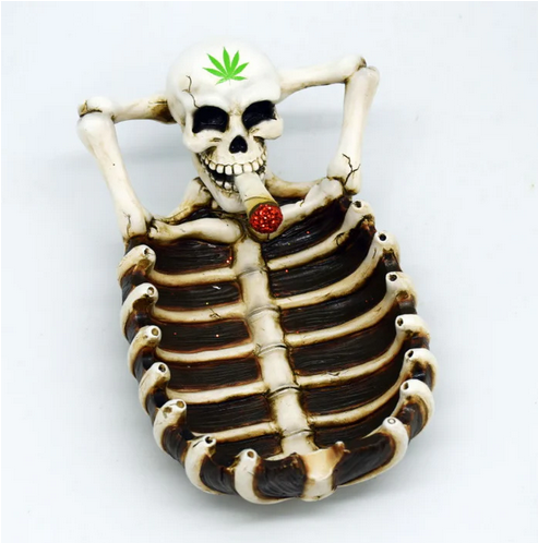 Smoking Skeleton Ashtray